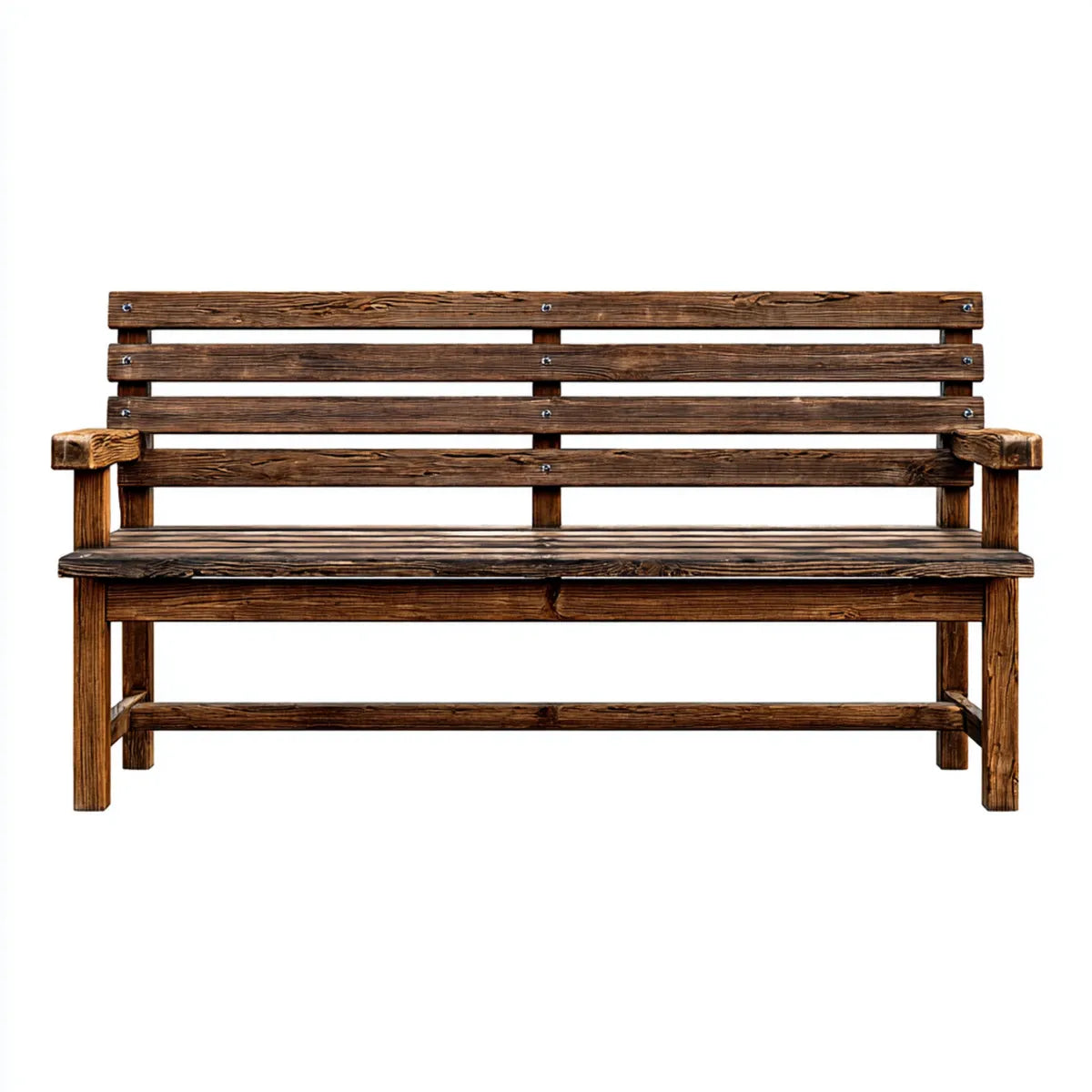 Ławka ogrodowa 3-osobowy Brązowy 150 x 65 x 90 cm z litego drewna sosnowego proste