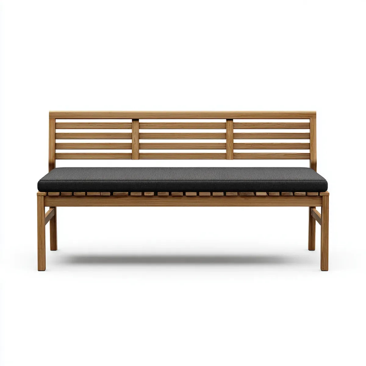 Ławka ogrodowa 3-osobowa Brązowy czarny z litego drewna akacjowego 180 x 65 x 90 cm