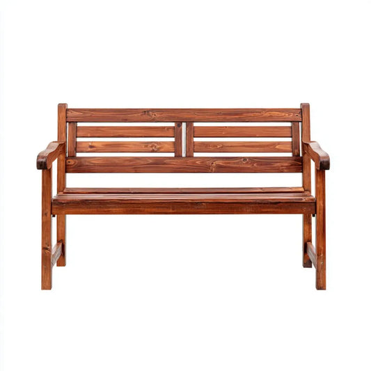 Ławka ogrodowa 3-fotelik Brązowy 150 x 65 x 90 cm Pinewood lite prostokątne
